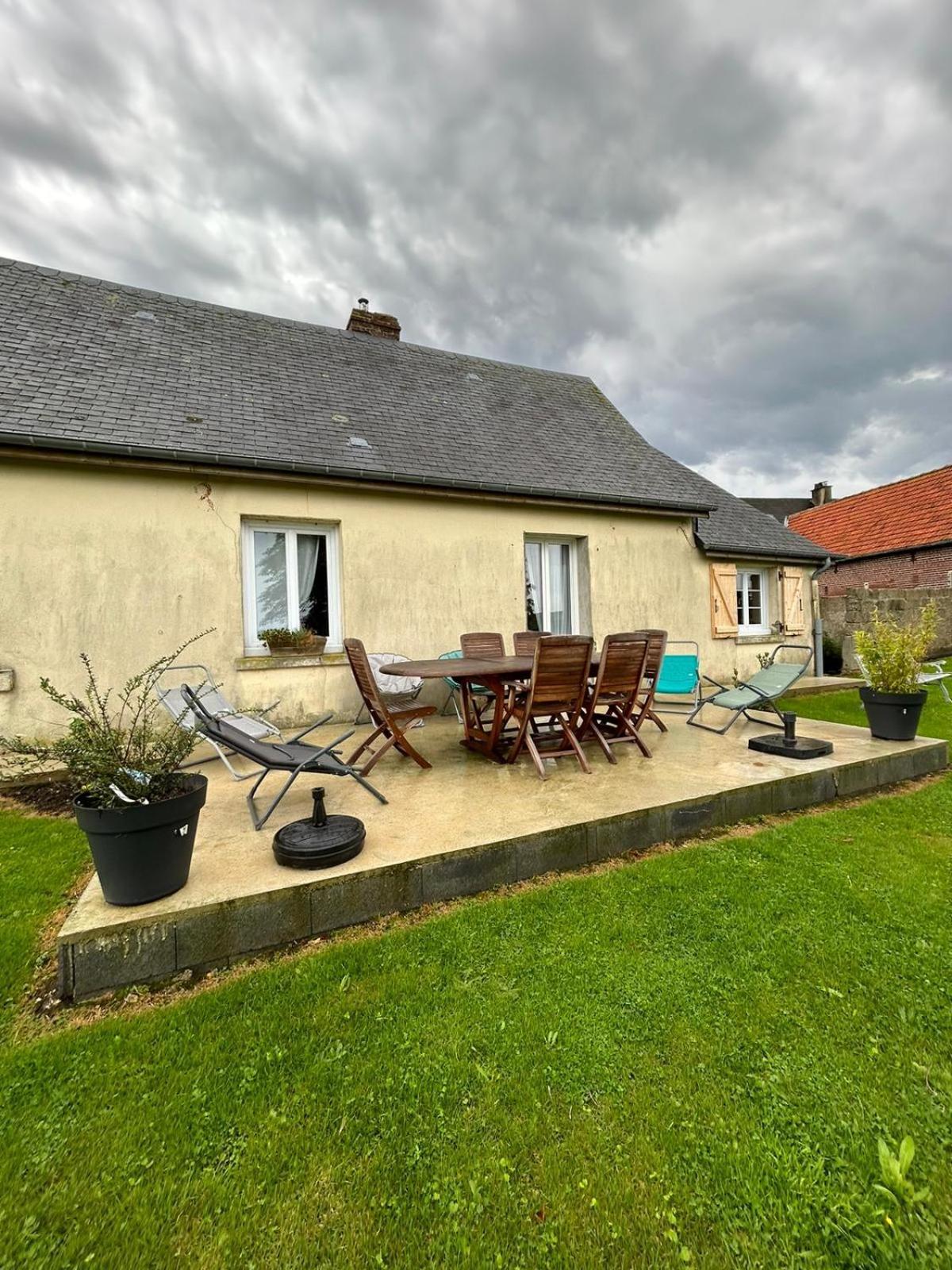 La Nora Jolie Villa Tocqueville-sur-Eu ภายนอก รูปภาพ